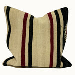 Vintage Turkish Kilim Pillow 20x20