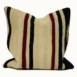 Vintage Turkish Kilim Pillow 20x20