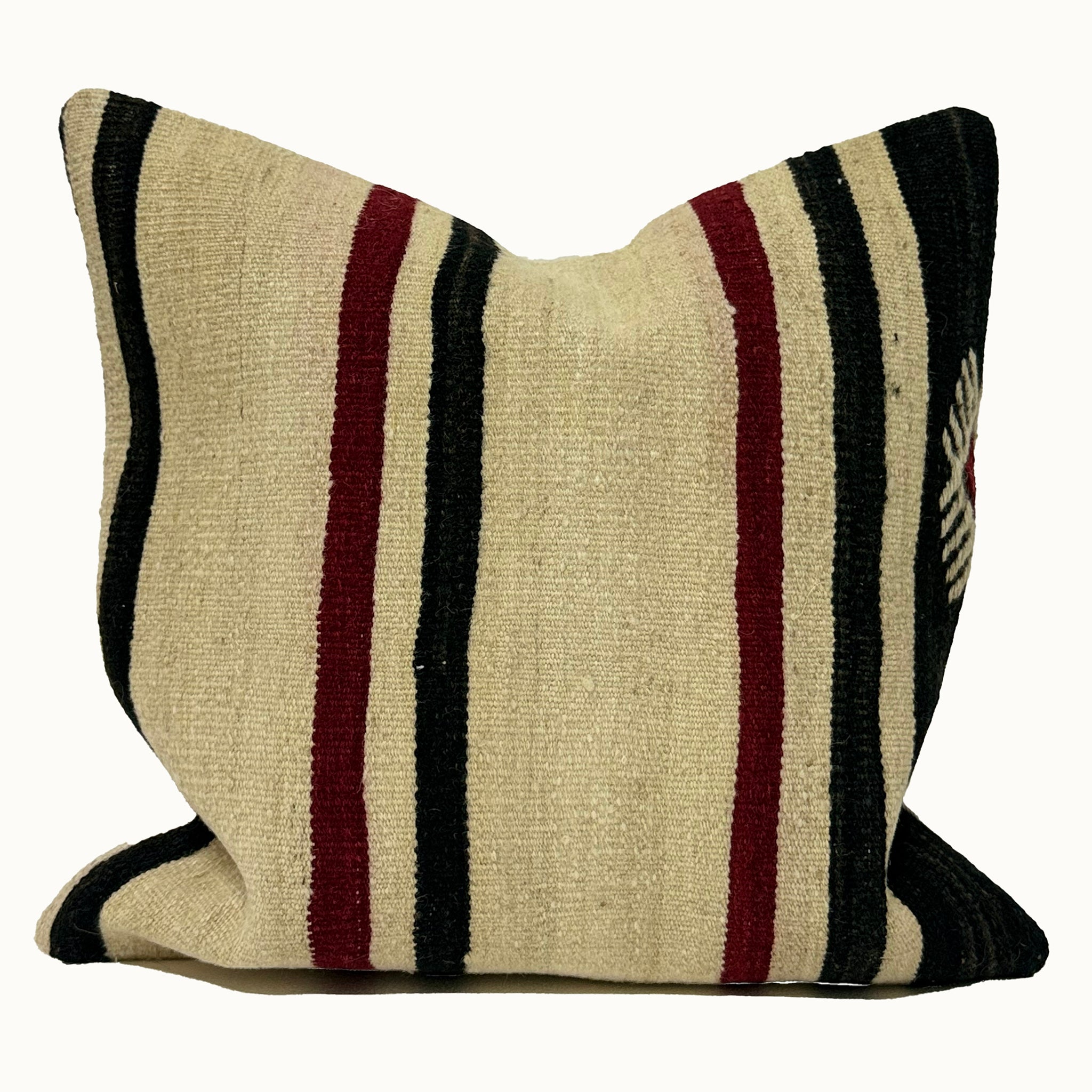 Vintage Turkish Kilim Pillow 20x20