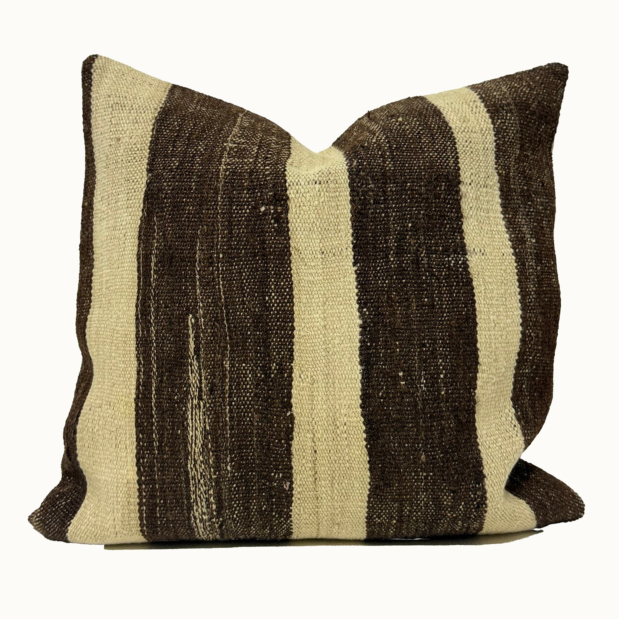 Vintage Turkish Kilim Throw Pillow 20x20