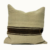 Vintage Turkish Kilim Throw Pillow 20x20