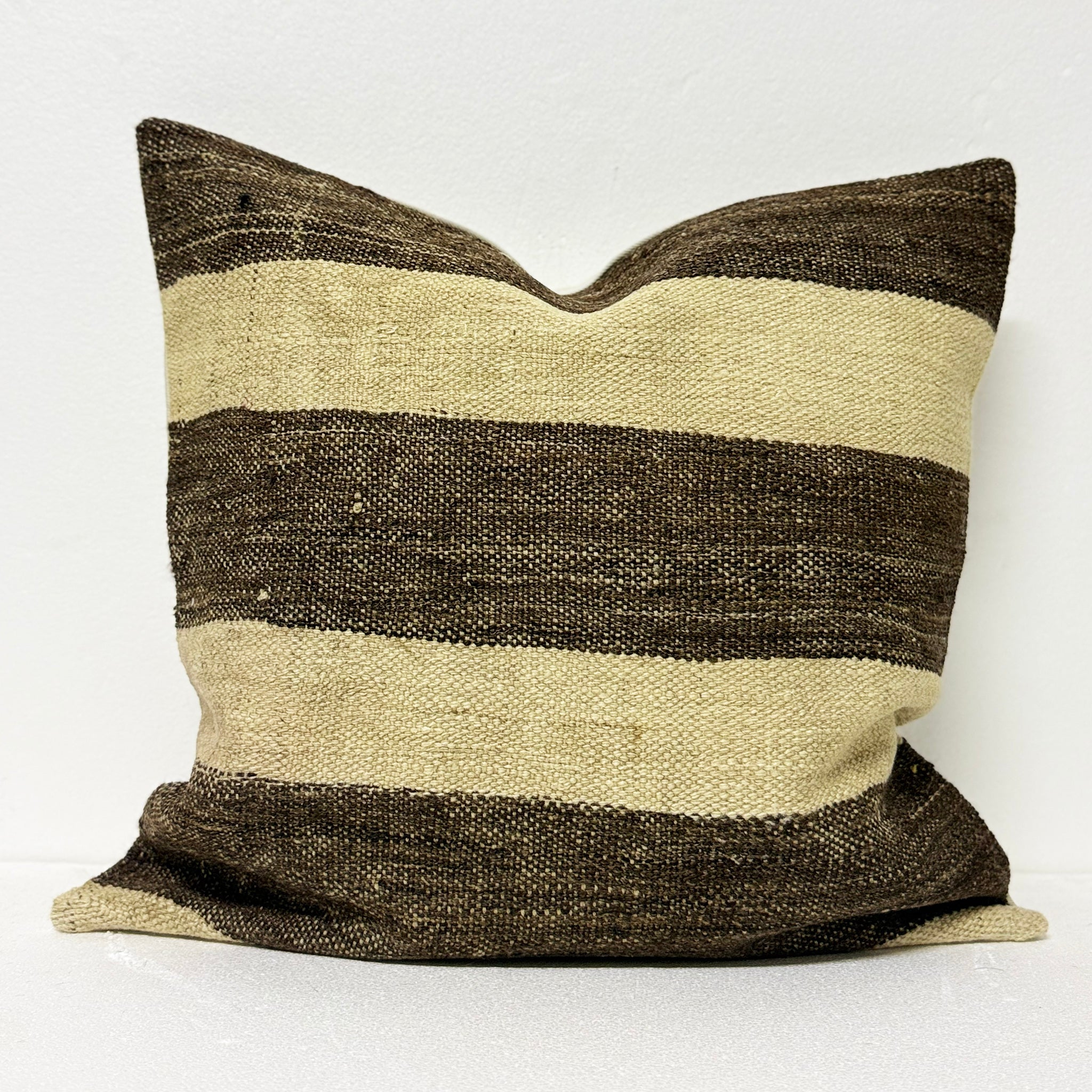 Vintage Turkish Kilim Throw Pillow 20x20