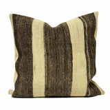 Vintage Turkish Kilim Throw Pillow 20x20