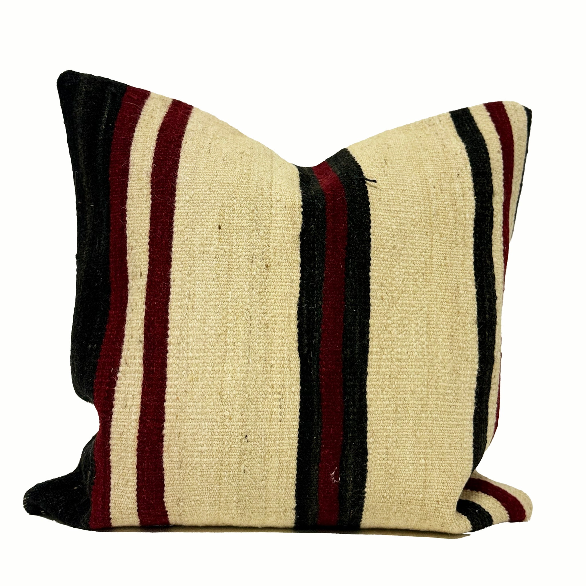Vintage Turkish Kilim Throw Pillow 20x20