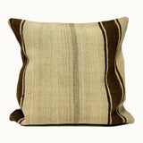 Vintage Turkish Kilim Throw Pillow 20x20