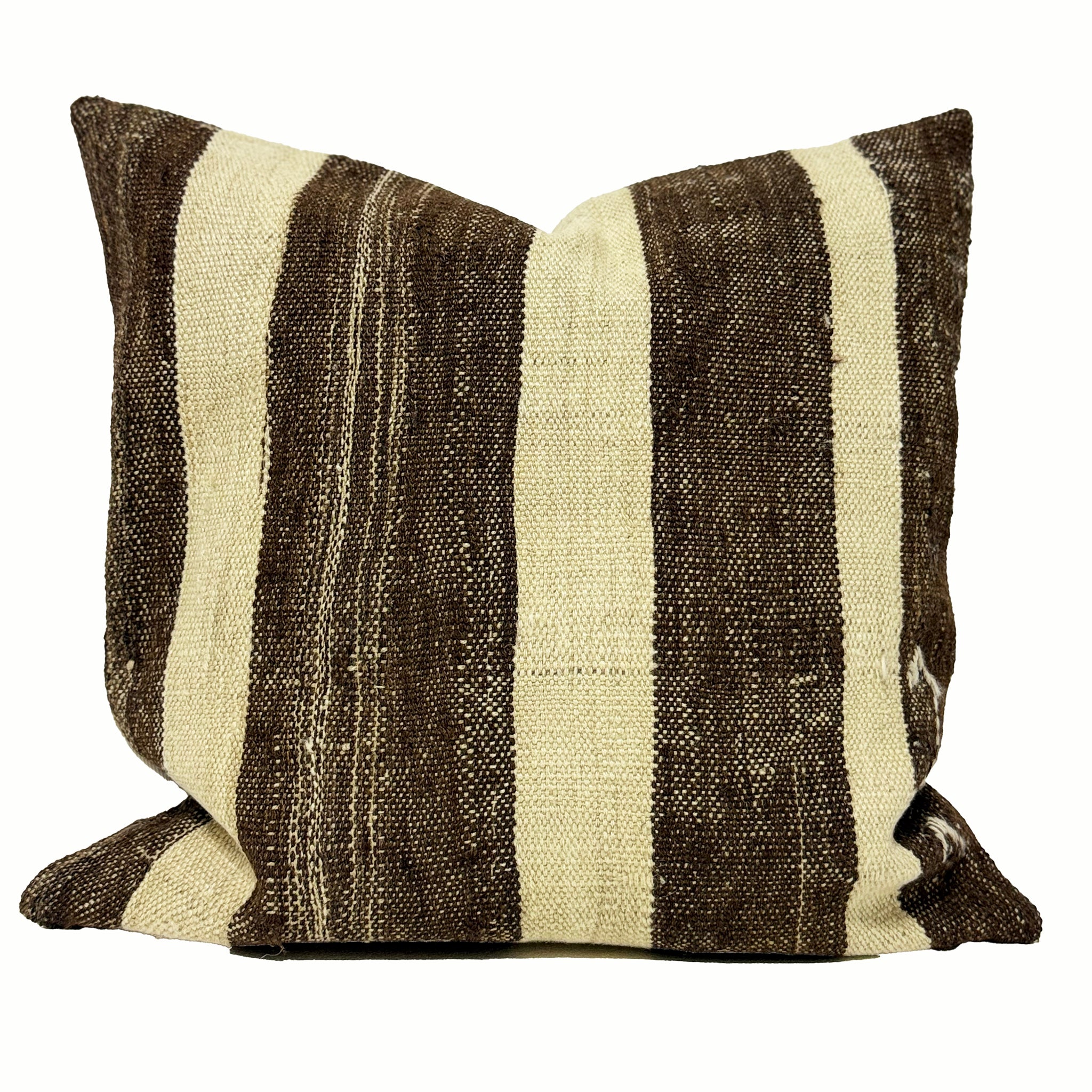 Vintage Turkish Kilim Throw Pillow 20x20