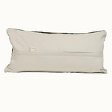 Vintage Turkish Kilim Lumbar Pillow (12” x 24”)