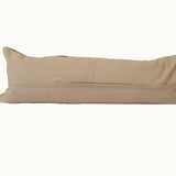 Vintage Turkish Kilim Lumbar Pillow (12” x 36”)