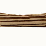 vintage kilim lumbar pillow 12x36
