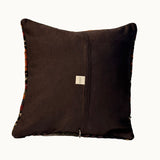 Anatolian Stripe Vintage Kilim Pillow Cover (16” x 16”)