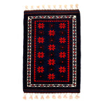 2x3 hand-knotted wool small accent rug, for your kitchen, hallway, bathroom and entryway