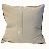 Ember Medallion Vintage Kilim Pillow Cover (16” x 16”)