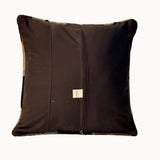 Desert Checker Vintage Kilim Pillow Cover (16” x 16”)
