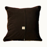 Earthen Patch Vintage Kilim Pillow Cover (16” x 16”)
