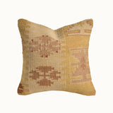 16x16 vintage kilim throw pillow