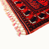 Pasha hand-knotted wool runner rug (2'10" x 6'4")