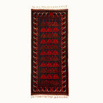 3x6 hand-knotted wool runner rug perfect for your entryway, hallway and living room