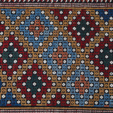 Dikili hand-knotted kilim flatweave vintage rug (3' x 7'3")