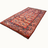 Yolchati hand-knotted vintage wool rug (2'8” x 4'3")