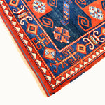 4x6 hand-knotted vintage wool area rug for your living room, bedroom and kitchen