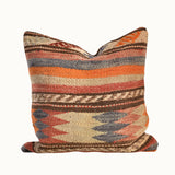 16x16 vintage kilim throw pillow