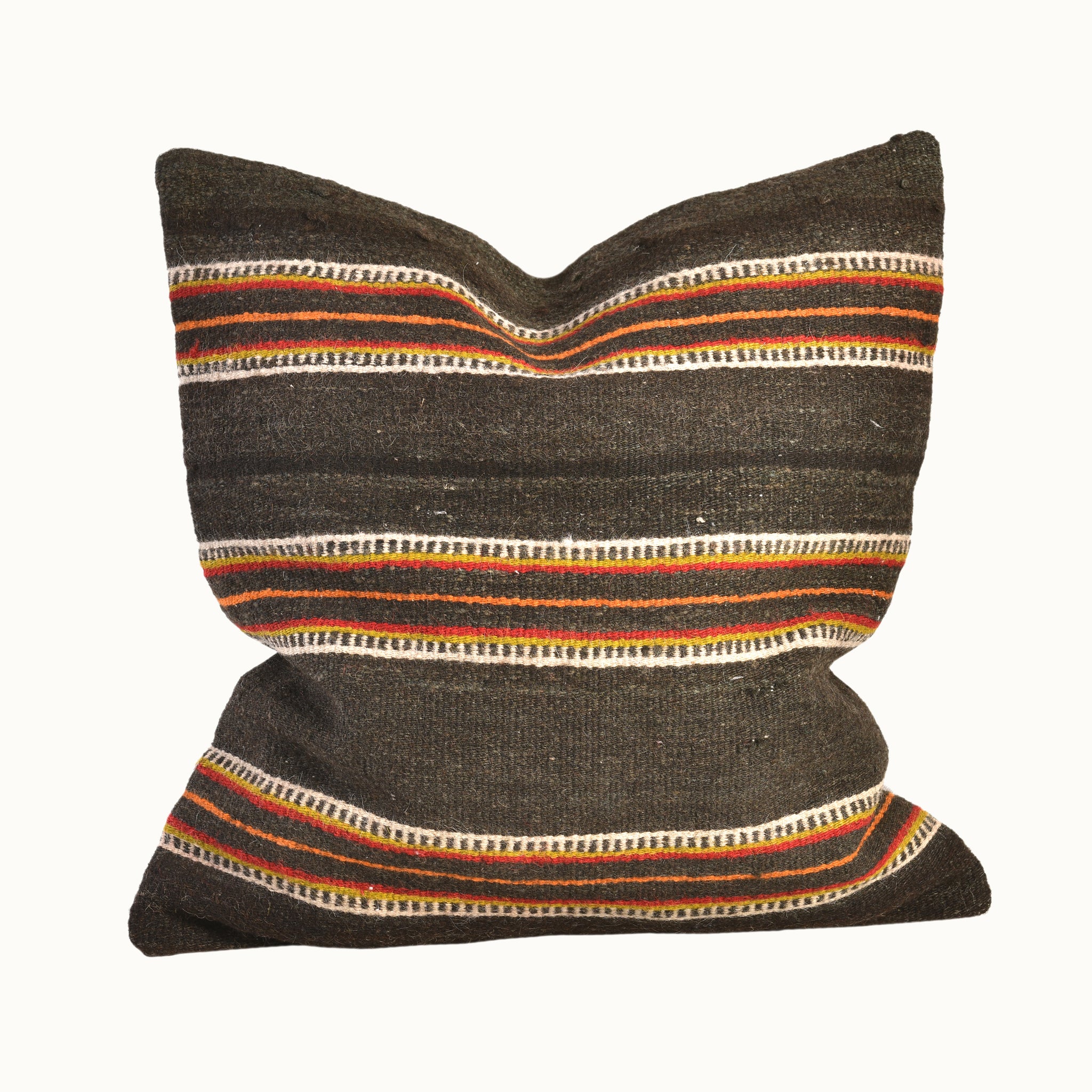 18x18 vintage kilim throw pillow