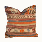 18x18 vintage kilim throw pillow