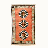 2x3 hand-knotted wool small accent rug for your bathroom, kitchen, entryway and small spaces