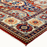 Chandarli hand-knotted vintage wool rug (6'4” x 9'3")