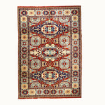 6x10 hand-knotted vintage wool rug, for your living room, bedroom and dining room