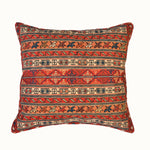 18x18 vintage handmade throw pillow