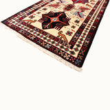 Hadim hand-knotted vintage wool runner rug (2'5" X 9'7")