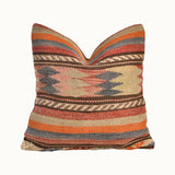 18x18 vintage kilim throw pillow