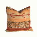 18x18 vintage kilim throw pillow