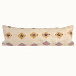 12x36 Vintage Turkish kilim lumbar pillow