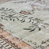 Dikmen hand-knotted vintage rug (6'7” X 10'6")