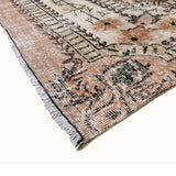 Dikmen hand-knotted vintage rug (6'7” X 10'6")
