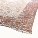 Oren hand-knotted vintage rug (4'3” X 6'7")