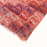 Ichik hand-knotted kilim vintage rug (4'2” x 6'7")