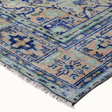 Bunyan hand-knotted vintage wool rug (7'2” x 9'10")