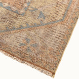 Bafa hand-knotted vintage runner rug (2'7” X 8’10")