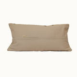 Vintage Turkish Kilim Lumbar Pillow (12” x 24”)
