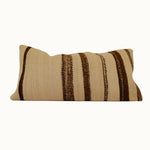 Lumbar kilim pillow 12x24