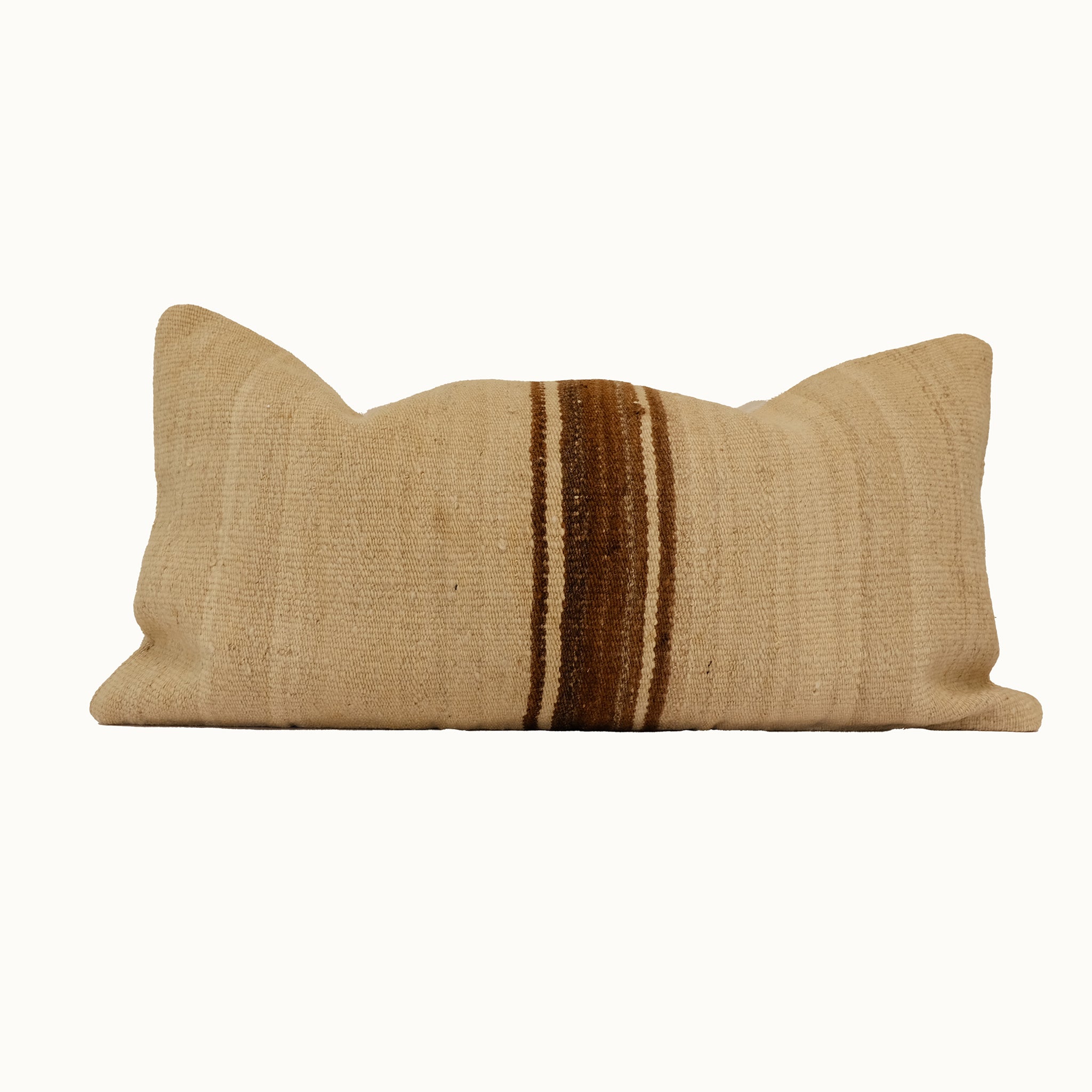 vintage kilim lumbar pillow 12x24