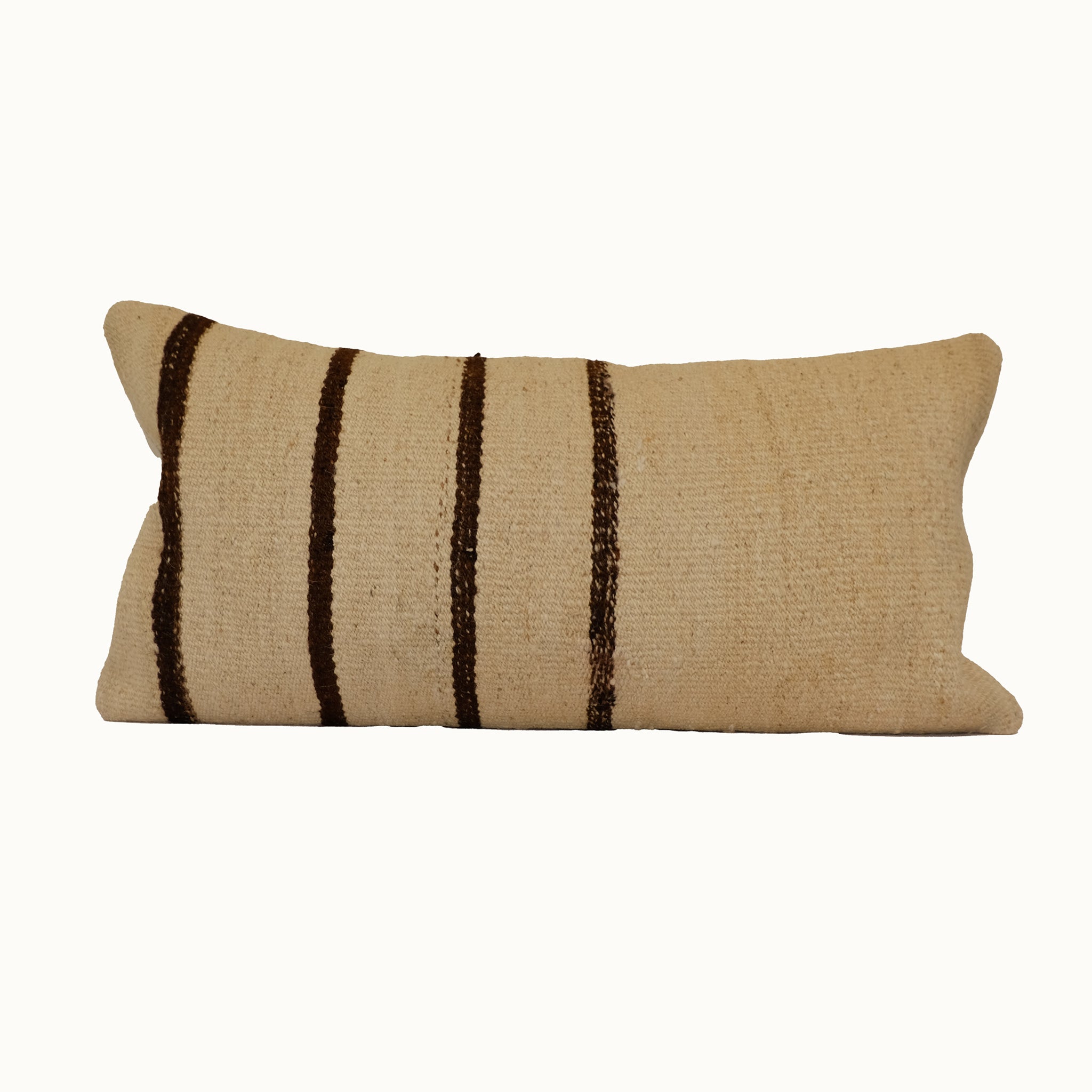 vintage kilim lumbar pillow 12x24