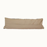 Vintage Turkish Kilim Lumbar Pillow (12” x 36”)