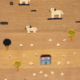 Puppy Meadow Kids Rug (3' 3"x4' 9")