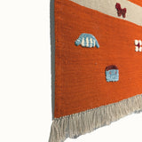 Toffee Parade Kids Rug (3' 7"x4' 5")