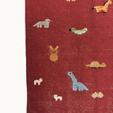 Storybook Safari Kids Rug (4' 6"x5' 8")