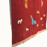 Storybook Safari Kids Rug (4' 6"x5' 8")